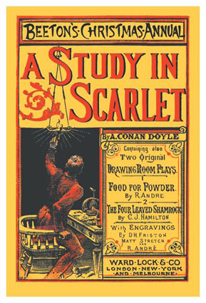 A Study in Scarlet., by A. Conan Doyle.